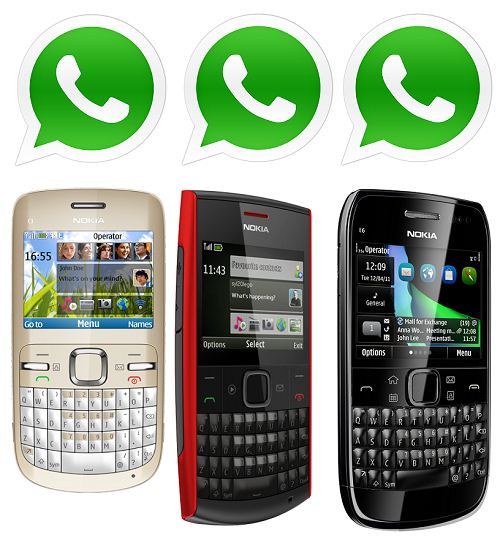 Cara Download Install Whatsapp Java HP Nokia C3 X2 X3 ...