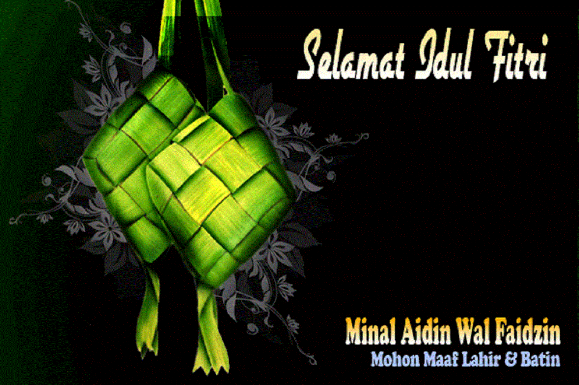 Gambar DP BBM Ucapan Selamat Hari Raya Idul Fitri Lebaran 1439 H