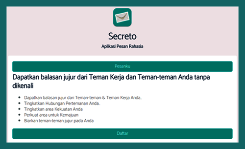 Cara Daftar Membuat dan Menggunakan Secreto Site Terbaru 2018