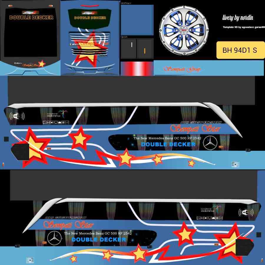 Featured image of post Livery Bussid Double Decker Pandawa 87 Jernih Aplikasi kami juga menyediakan livery bussid update 2019 seperti livery strobo double decker san livery bus simulator indonesia skin bussid blue star skin bussid agra mas