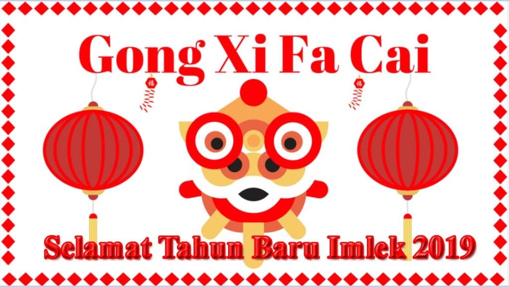 Gambar Ucapan Selamat Tahun Baru Imlek Gong Xi Fa Cai 