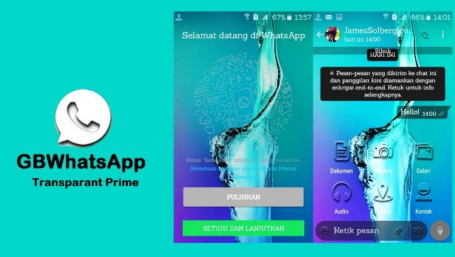 Download GBWhastApp Transparan Prime