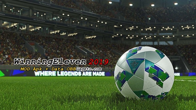 Winning Eleven 2019 (WE 19) Apk Mod Android Offline+Data OBB Update